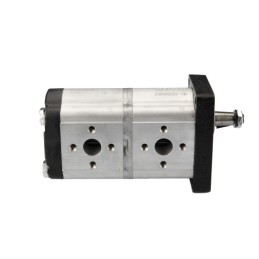 „Hydrosila“ dešininis 2 sekcijų krumpliaratinis hidraulinis siurblys, 2 grupė, tūris: 16/16 cm3/aps., našumas (1500 aps.): 24/24