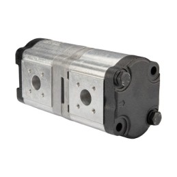 „Hydrosila“ dešininis 2 sekcijų krumpliaratinis hidraulinis siurblys, 2 grupė, tūris: 16/14 cm3/aps., našumas (1500 aps.): 22,8/