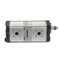 „Hydrosila“ dešininis 2 sekcijų krumpliaratinis hidraulinis siurblys, 2 grupė, tūris: 16/14 cm3/aps., našumas (1500 aps.): 22,8/