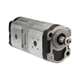 „Hydrosila“ dešininis 2 sekcijų krumpliaratinis hidraulinis siurblys, 2 grupė, tūris: 16/14 cm3/aps., našumas (1500 aps.): 22,8/