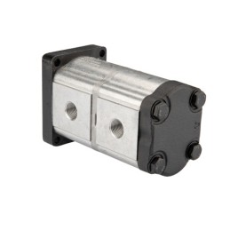 „Hydrosila“ dešininis 2 sekcijų krumpliaratinis hidraulinis siurblys, 2 grupė, tūris: 16/14 cm3/aps., našumas (1500 aps.): 24/21