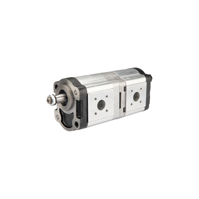 „Hydrosila“ kairysis dviejų sekcijų krumpliaratinis hidraulinis siurblys, 2 grupė, tūris: 19/11,3 cm3/aps., našumas (1500 aps.):