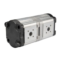 „Hydrosila“ kairysis dviejų sekcijų krumpliaratinis hidraulinis siurblys, 2 grupė, tūris: 19/11,3 cm3/aps., našumas (1500 aps.):