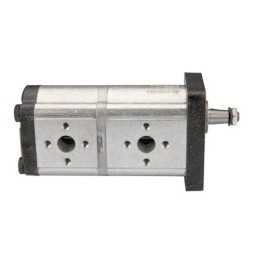 „Hydrosila“ dešininis 2 sekcijų krumpliaratinis hidraulinis siurblys, 2 grupė, tūris: 26/16 cm3/aps., našumas (1500 aps.): 39/24