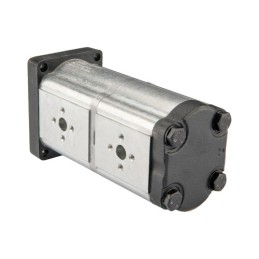 „Hydrosila“ dešininis 2 sekcijų krumpliaratinis hidraulinis siurblys, 2 grupė, tūris: 26/22 cm3/aps., našumas (1500 aps.): 39/33