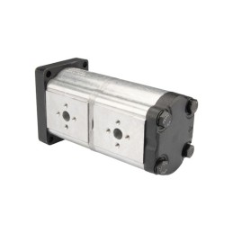 „Hydrosila“ dešininis 2 sekcijų krumpliaratinis hidraulinis siurblys, 2 grupė, tūris: 26/26 cm3/aps., našumas (1500 aps.): 39/39