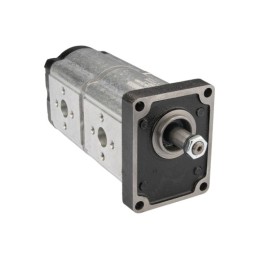 „Hydrosila“ dešininis 2 sekcijų krumpliaratinis hidraulinis siurblys, 2 grupė, tūris: 26/26 cm3/aps., našumas (1500 aps.): 39/39