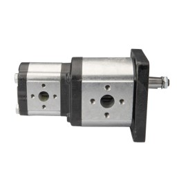 „Hydrosila“ dešininis 2 sekcijų krumpliaratinis siurblys, 3 + 2 grupė, tūris: 33/12 cm3/aps., našumas (1500 aps.): 50/18 l/min.