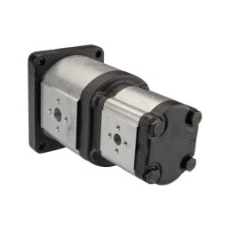 „Hydrosila“ dešininis 2 sekcijų krumpliaratinis siurblys, 3 + 2 grupė, tūris: 33/16 cm3/aps., našumas (1500 aps.): 50/24 l/min.