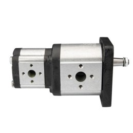 „Hydrosila“ dešininis 2 sekcijų krumpliaratinis siurblys, 3 + 2 grupė, tūris: 39/10 cm3/aps., našumas (1500 aps.): 58/15 l/min.