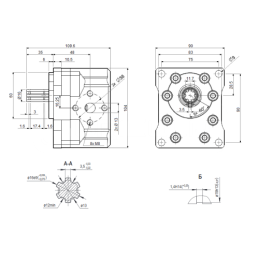 NSZ10 KAIRYS HIDRAULINIS SIURBLYS 6 FR. LENKIJA