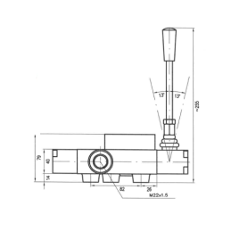 Lenkų 2 sekcijų skirstytuvas RR2510/211 Hydrotor
