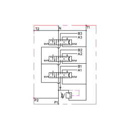 Lenkų 3RMS-10 Hydrotor 3 sekcijų skirstytuvas