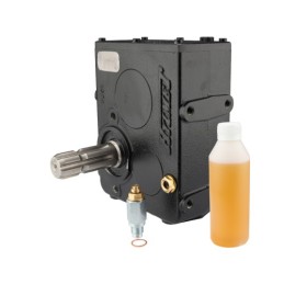 „Hylmet PZO 1:2.0“ vidinis-vidinis daugiklis kardaniniam velenui, padvigubinantis apsukas, komplekte su alyva ir alsuokliu