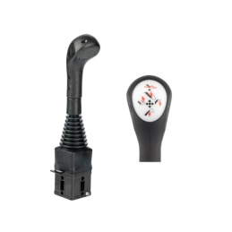 Sustiprinta „Indemar 6137“ valdymo svirtis be mygtuko. Suderinama su rutuliniais ir kištukiniais kabeliais.