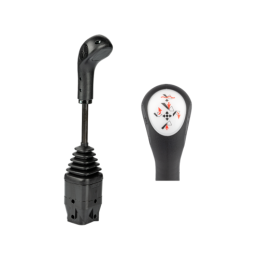 Sustiprinta „Indemar 6139“ valdymo svirtis be mygtuko. Tinka šakių trosams.