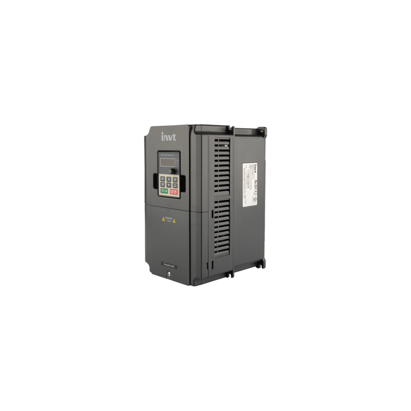 INVT GD20-004G-4-EU trifazis vektoriaus keitiklis. 400 V 4 kW elektros variklio greičio reguliatorius.
