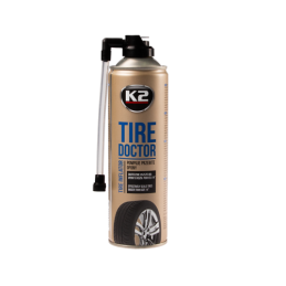 2 x Hermetikas pažeistų, pradurtų padangų remontui TIRE DOCTOR K2 500ml