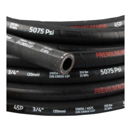 Hidraulinė žarna 4SP DN20 3/4" 350 bar PREMIUM HDR