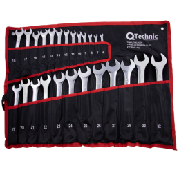 Technic kombinuotų veržliarakčių rinkinys, 25 vnt. QKPO-03