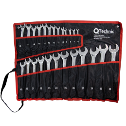 Technic kombinuotų veržliarakčių rinkinys, 25 vnt. QKPO-03