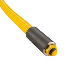 Kaltinis lenktas viršutinio pakrovimo krokodilo dantis 680 mm M22x1.5 W9132-680K Waryński + vamzdžio įvorė