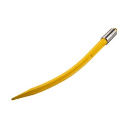 Kaltiniai lenkti viršutinio pakrovimo krokodilo dantys 680 mm M22x1.5 W9132-680K Waryński + strypo įvorė