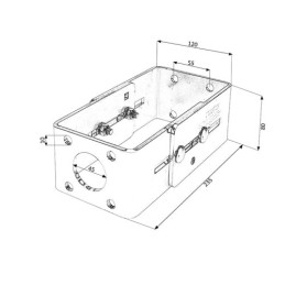 Zetor vairo stiprintuvo Orbitrol laikiklis