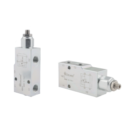 VBCL vienpusis atsvarinis perkrovos ir fiksavimo vožtuvas, sriegis: 3/8", srautas: 40 l/min, maksimalus slėgis: 350 bar