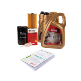 Filtrų komplektas traktoriui Zetor Forterra 8621-11641 Variklio alyvos filtras + kuro filtras + kuro filtro įdėklas + NEXANOL CC