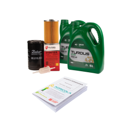 Filtrų komplektas traktoriui Zetor Forterra 8621-11641 Variklio alyvos filtras + kuro filtras + kuro filtro įdėklas + TURDUS 15W