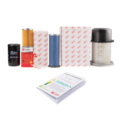 Filtrų komplektas traktoriui Zetor Proxima 6241-10541 Variklio alyvos filtras + kuro filtras + kuro filtro įdėklas + oro filtras