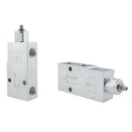 VBCL vienpusis atsvarinis perkrovos ir blokavimo vožtuvas, sriegis: 3/4", srautas: 120 l/min, maks. slėgis: 350 bar