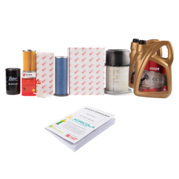 Filtrų komplektas traktoriui Zetor Proxima 6241-10541 Variklio alyvos filtras + kuro filtras + kuro filtro įdėklas + oro filtras