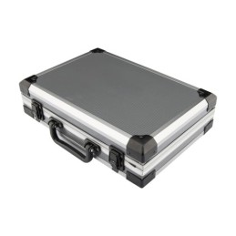 Hidraulinio slėgio matavimo diagnostikos rinkinys, serviso lagaminas, 4 analoginiai slėgio matuokliai, 11 antgalių 85050003