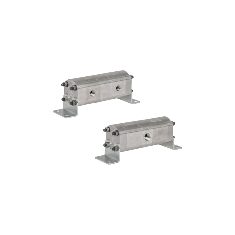 Tikslus pavarų alyvos srauto daliklis GR10 2x3,8cm3 1xIN - 2xOUT be balansavimo vožtuvų. Įleidimo alyvos srauto diapazonas: 9,2–