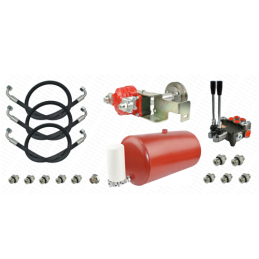 Išorinė hidraulika „Ursus C-360“, 32cc veleno varomam siurbliui. Į komplektą įeina skirstytuvas, 40 l bakas, filtras ir žarnos.