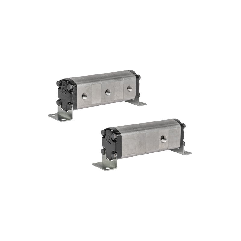 Tikslus reduktoriaus alyvos srauto daliklis GR20 3x8.0cm3 1xIN - 3xOUT be balansavimo vožtuvų. Įleidimo alyvos srauto diapazonas