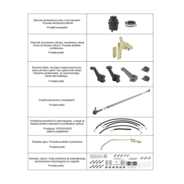 Vairo stiprintuvas C-330 Premium - DANFOSS orbitrol, šoninis pavaros mechanizmas, laiko pavara (kompresorius lieka)