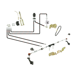 C-330 Premium vairo stiprintuvas su Danfoss orbitrol - ant ašies montuojama pavara su dvigubu stūmokliniu kotu, ištraukiamu iš a