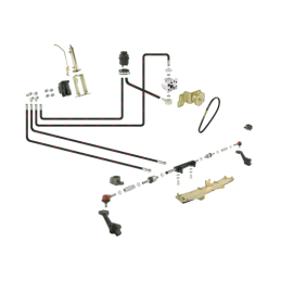 C-330 Premium vairo stiprintuvas su Danfoss orbitrol - ant ašies montuojama pavara su dvigubu stūmokliniu kotu, ištraukiamu iš a