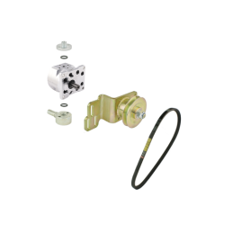 C-330 Premium vairo stiprintuvas su Danfoss orbitrol - ant ašies montuojama pavara su dvigubu stūmokliniu kotu, ištraukiamu iš a