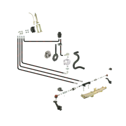 C-330 Premium vairo stiprintuvas su Danfoss orbitrol - ant ašies montuojama pavara su dvigubu stūmoklio kotu, išsikišusiu iš abi