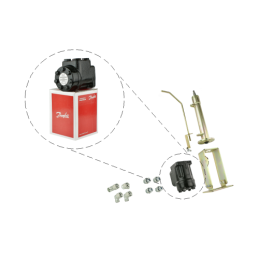 C-330 Premium vairo stiprintuvas su Danfoss orbitrol - ant ašies montuojama pavara su dvigubu stūmoklio kotu, išsikišusiu iš abi