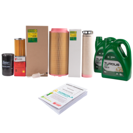 Filtrų komplektas traktoriui Zetor Proxima 6241-10541 Variklio alyvos filtras + kuro filtras + kuro filtro įdėklas + oro filtras