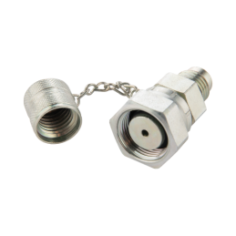 Manometro jungtis, aptarnavimo matavimo jungtis hidraulinės sistemos diagnostikai M16x2 - DKOL M22x1.5