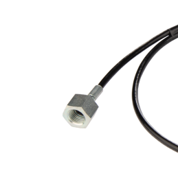 Hidraulinės sistemos diagnostikai skirta serviso slėgio matuoklio žarna M16x2 - G1/4", ilgis: 1000 mm