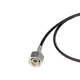 Hidraulinės sistemos diagnostikai skirta serviso manometro žarna M18x1.5 - G1/4", ilgis: 1000 mm