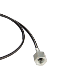 Hidraulinės sistemos diagnostikai skirta serviso manometro žarna M18x1.5 - G1/4", ilgis: 1000 mm