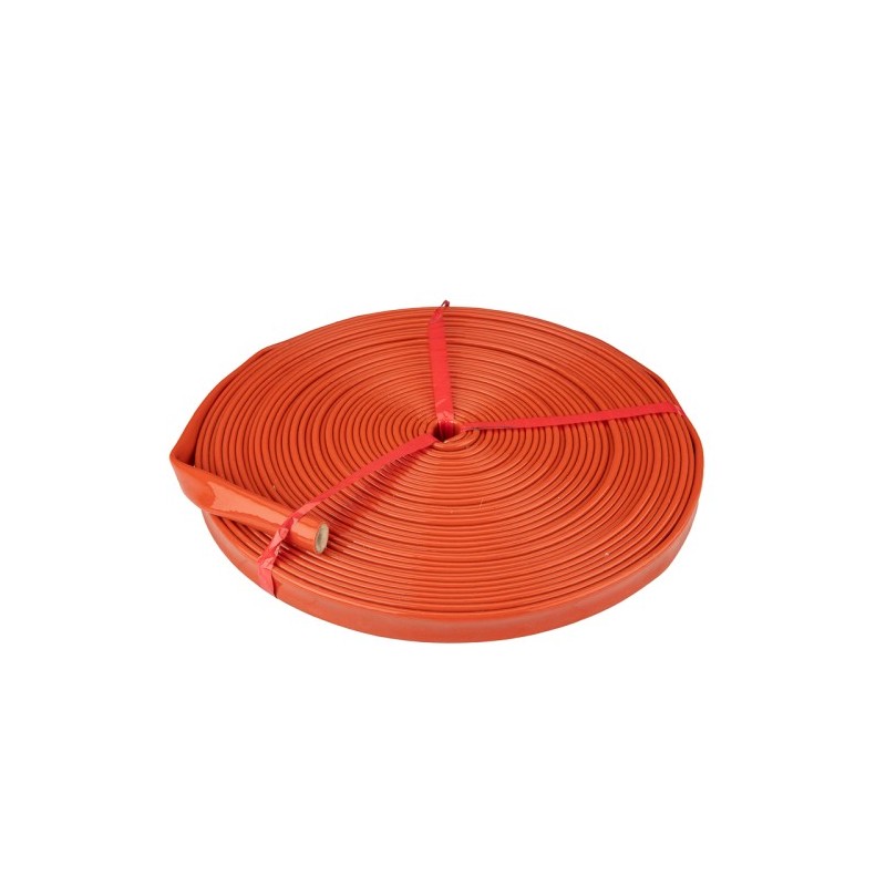 2 x Priešgaisrinė mova kabeliams ir žarnoms, su karščiui atsparia silikonine danga, 13 mm, 1 m